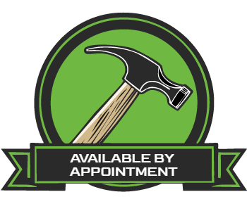Available By Appointment Badge