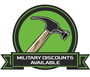 10% Military Discount Badge